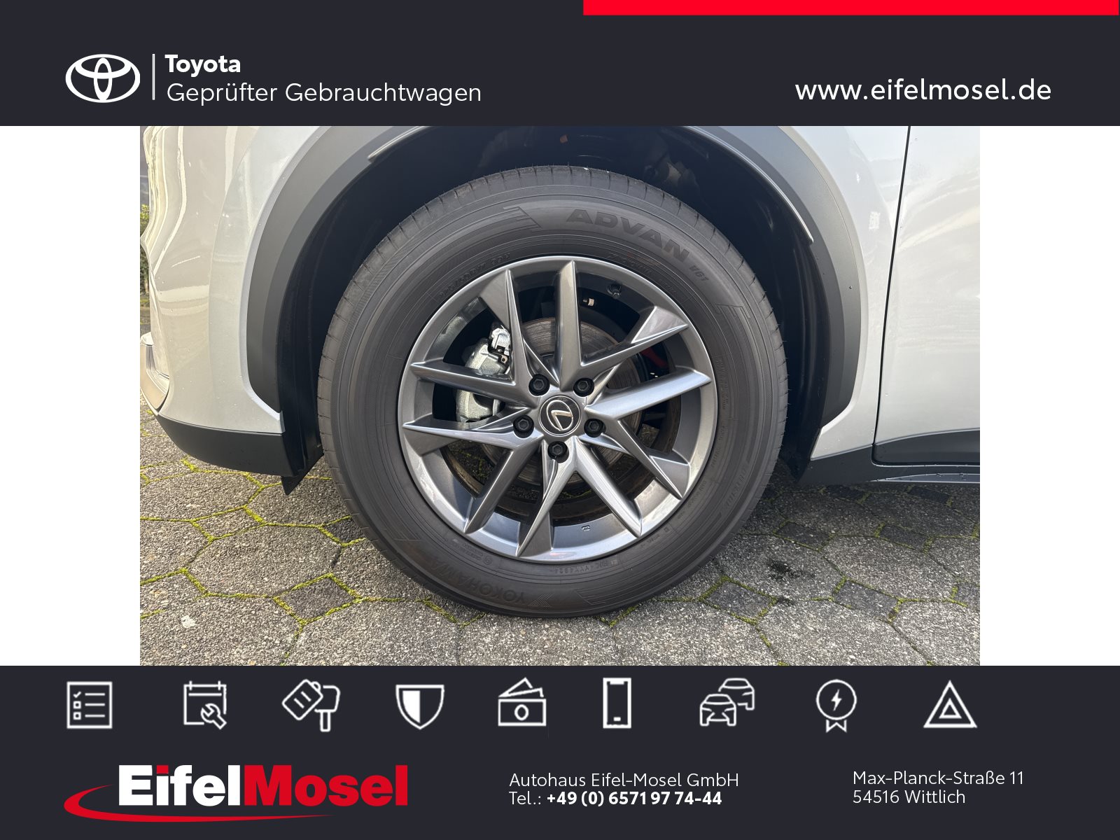 Foto 1 - LBX FWD Basis 15 Jahre Lexus Relax Garantie, Silver Metallic