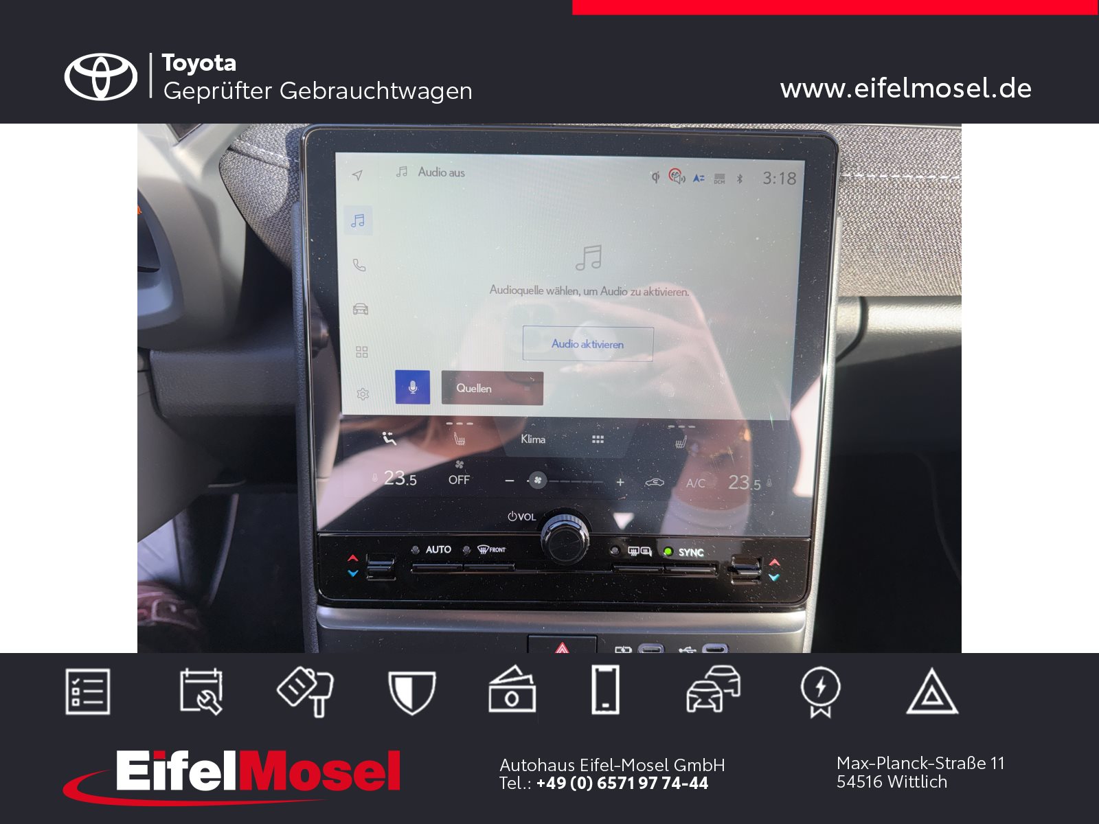 Foto 1 - LBX FWD Basis 15 Jahre Lexus Relax Garantie, Silver Metallic