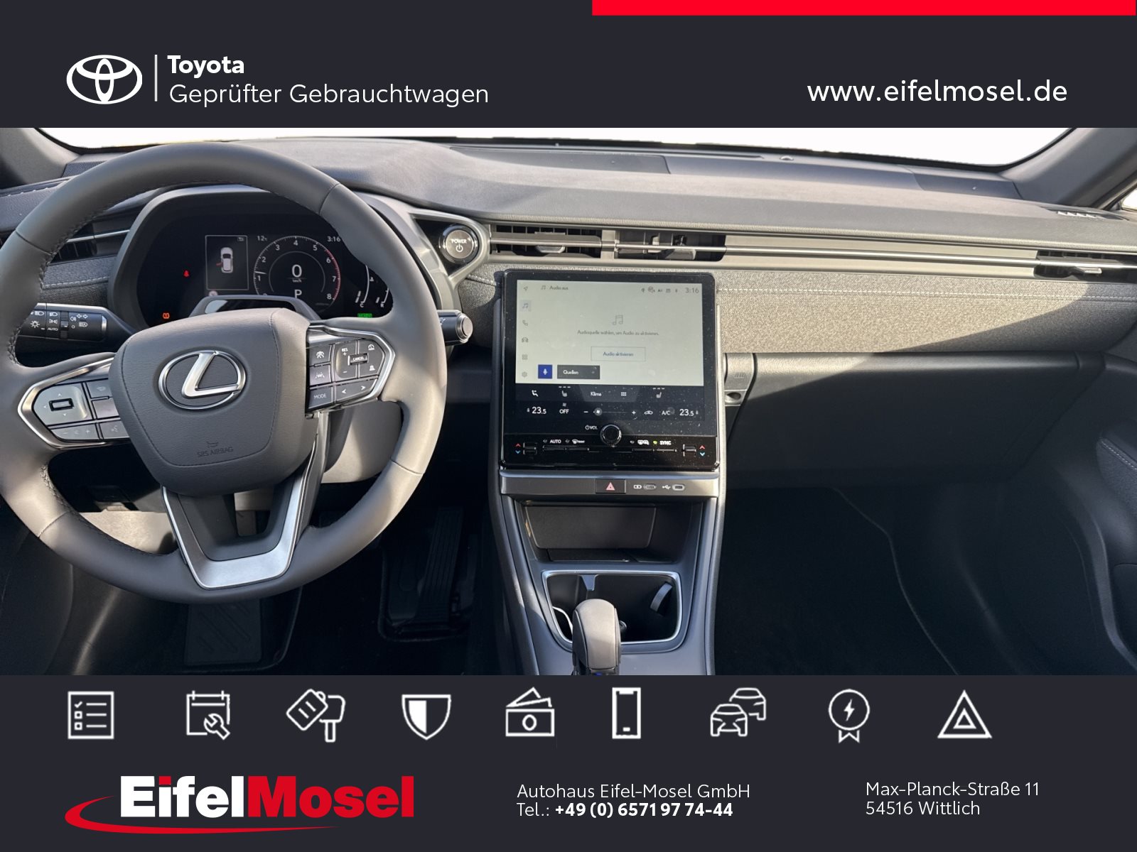 Foto 1 - LBX FWD Basis 15 Jahre Lexus Relax Garantie, Silver Metallic