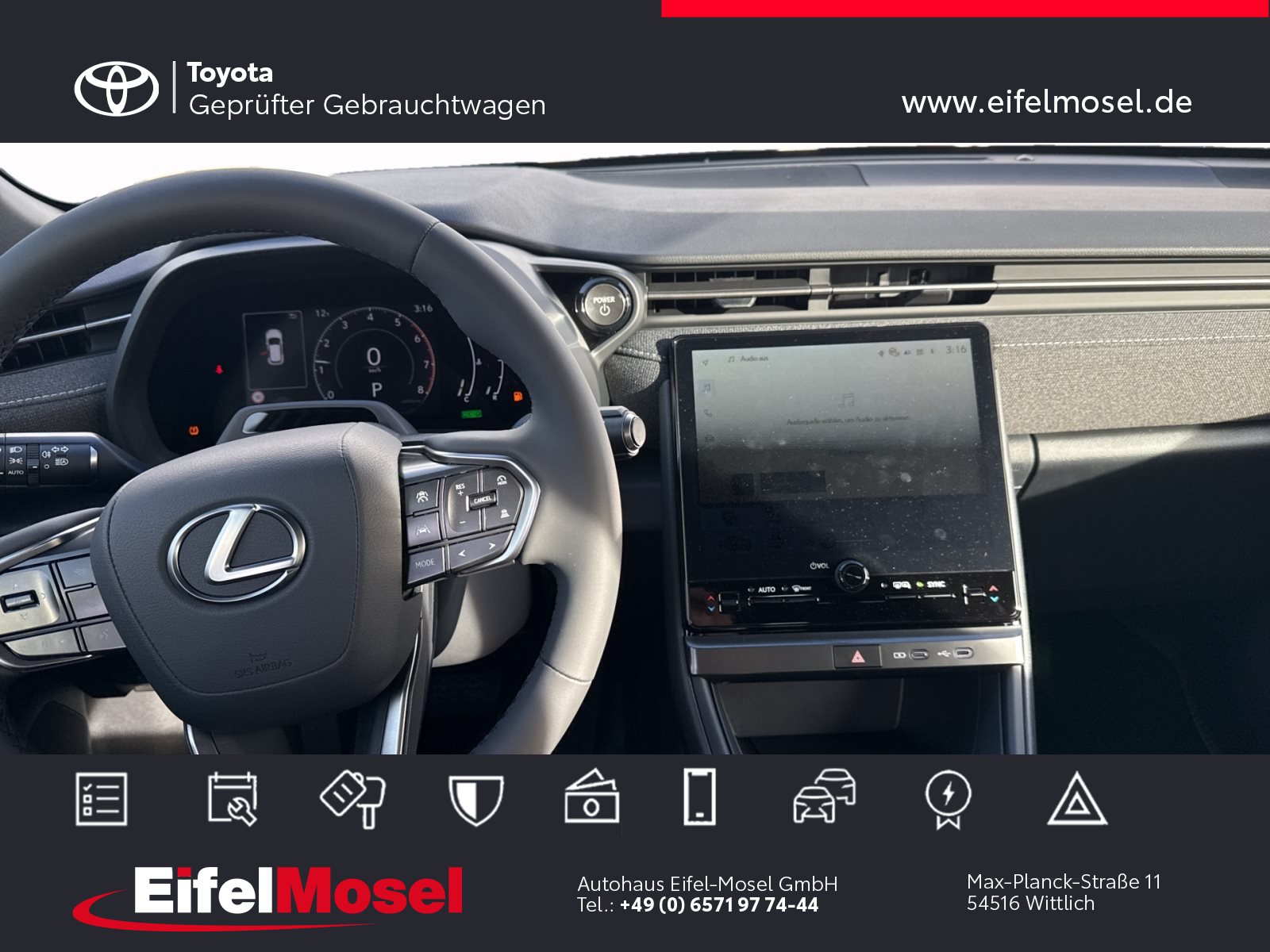 Foto 1 - LBX FWD Basis 15 Jahre Lexus Relax Garantie, Silver Metallic