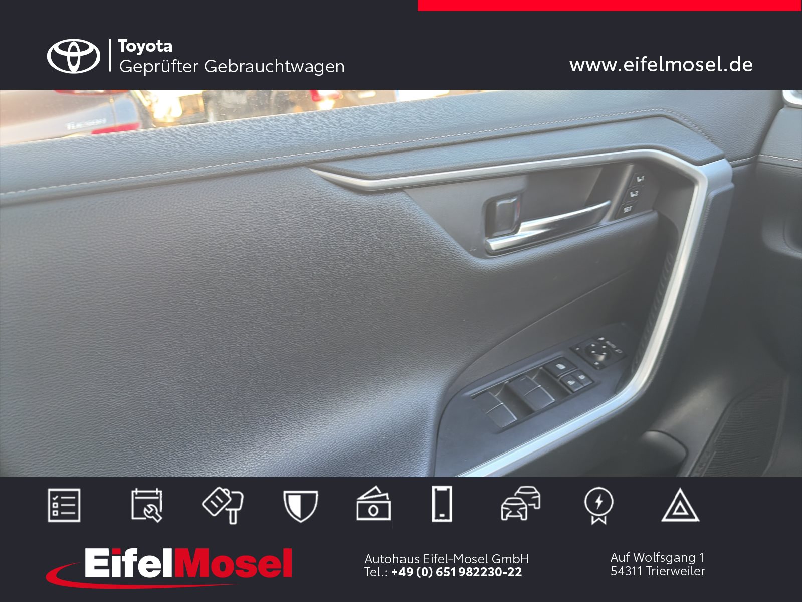 Foto 1 - RAV4 Hybrid 4x4 Lounge *Navi/Kamera*, Tiefschwarz Mica Metallic