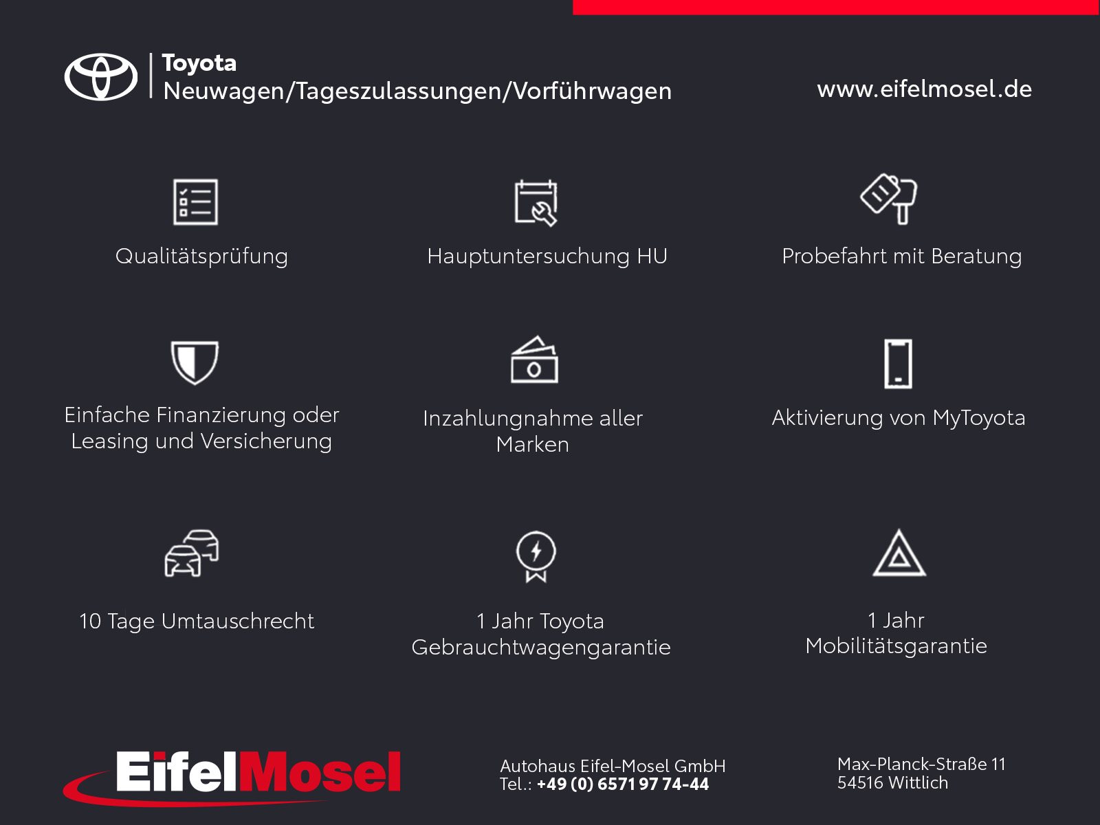 Foto 1 - Toyota C-HR 1,8 Hybrid FWD Teamplayer, Silver Metallic (1L0)/ Black (202)